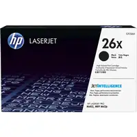 HP Cartucho de tóner original LaserJet 26X de alta capacidad negro