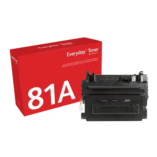 Everyday El tóner ™ Negro de Xerox es compatible con HP 81A (CF281A), Capacidad es