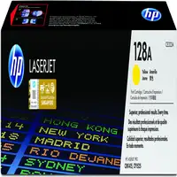 HP Cartucho de tóner original LaserJet 128A amarillo