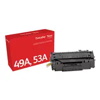 Everyday El tóner ™ Negro de Xerox es compatible con HP 49A 53A (Q5949A/ Q7553A),