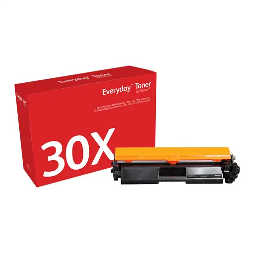 Everyday El tóner ™ Negro de Xerox es compatible con HP 30X (CF230X), Capacidad al