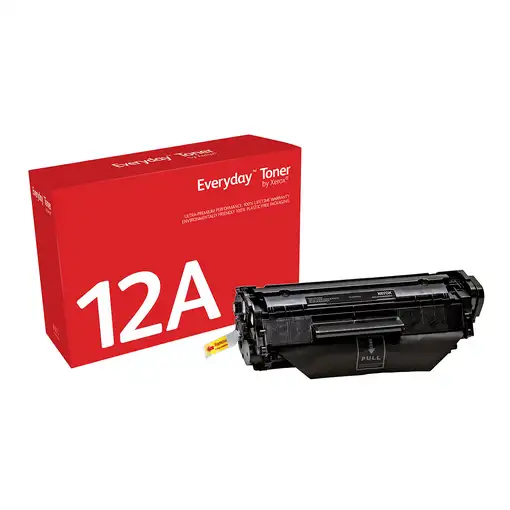 Everyday El tóner ™ Negro de Xerox es compatible con HP 12A (Q2612A), Capacidad es