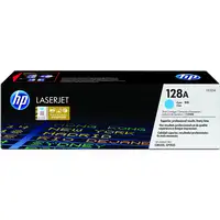 HP Cartucho de tóner original LaserJet 128A cian
