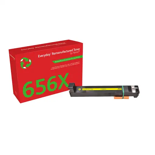 Everyday Tóner ™ Amarillo remanufacturado de Xerox es compatible con HP 656X (CF46
