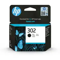 HP Cartucho de tinta original 302 negro
