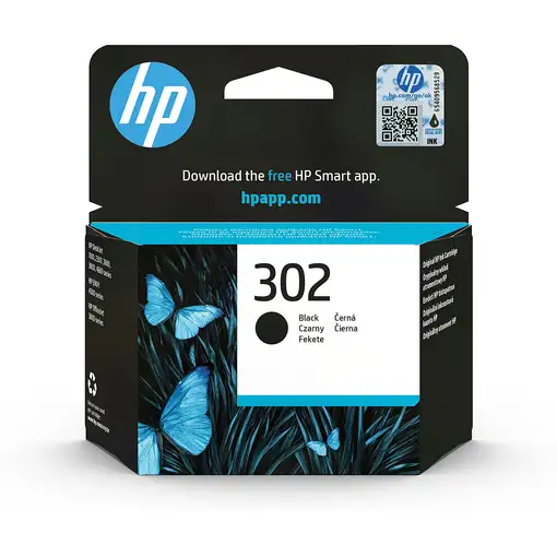 HP Cartucho de tinta original 302 negro