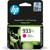 HP Cartucho de tinta original 933XL de alta capacidad magenta