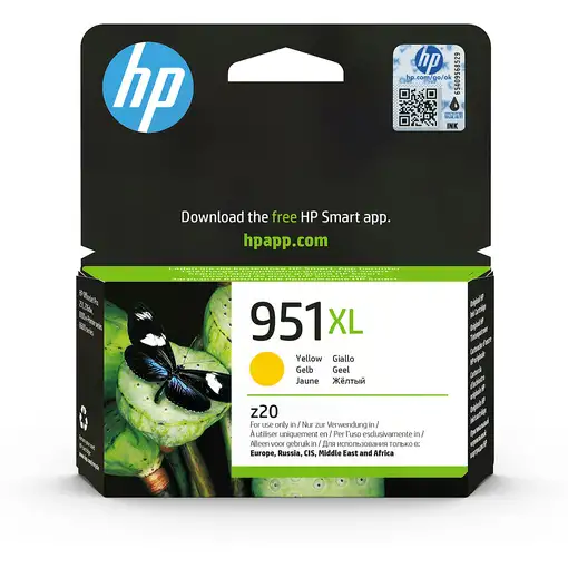HP Cartucho de tinta original 951XL de alta capacidad amarillo