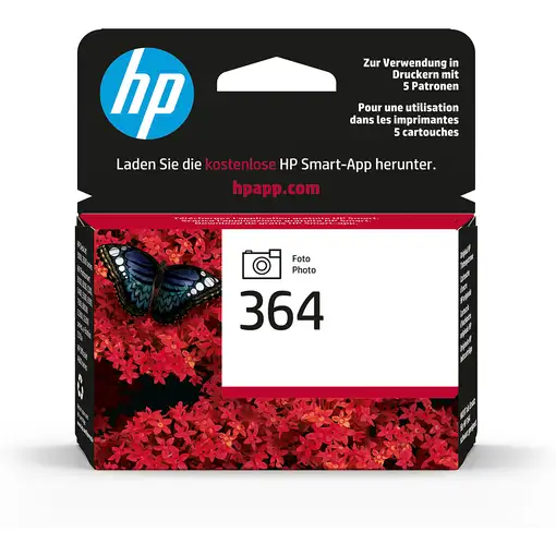 HP Cartucho de tinta original 364 fotográfica