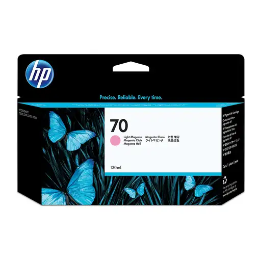 HP Cartucho de tinta 70 magenta claro de 130 ml