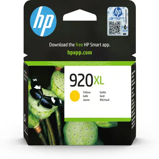 HP Cartucho de tinta original 920XL de alta capacidad amarillo
