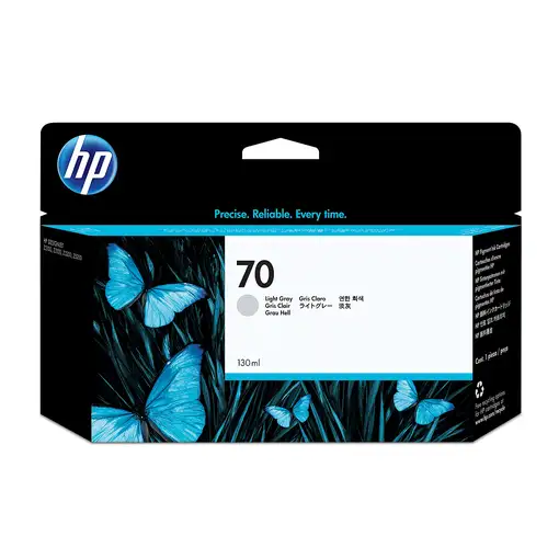 HP Cartucho de tinta DesignJet 70 gris claro de 130 ml