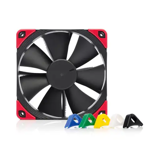 Ventilador noctua 120mm nf-f12 pwm chromax black swap colors