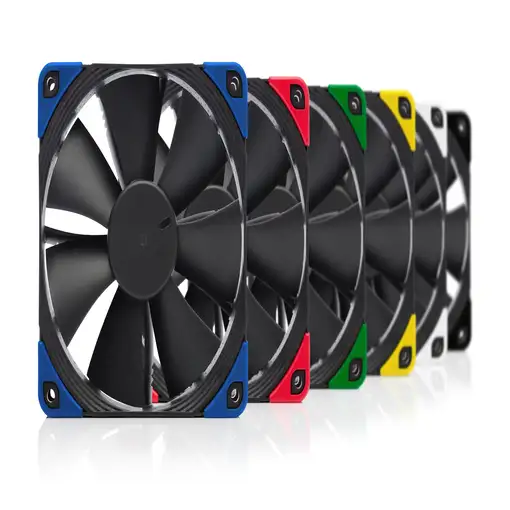 Ventilador noctua 120mm nf-f12 pwm chromax black swap colors