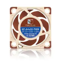 Noctua NF-A4x20 PWM Carcasa del ordenador Ventilador 4 cm Beige, Marrón