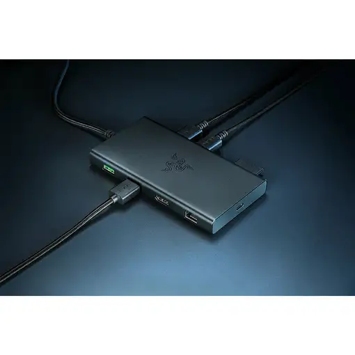 Razer USB-C Dock Alámbrico USB 3.2 Gen 1 (3.1 Gen 1) Type-C Negro