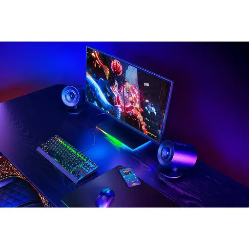 Razer Nommo V2 X Rango completo Negro Inalámbrico y alámbrico