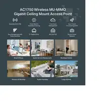 TP-Link FESTA F54 punto de acceso inalámbrico 1300 Mbit/s Blanco Energía sobre Eth