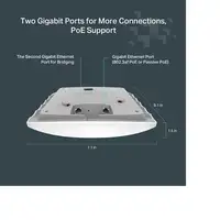 TP-Link FESTA F54 punto de acceso inalámbrico 1300 Mbit/s Blanco Energía sobre Eth