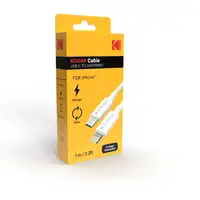 Kodak 30425989 cable de conector Lightning 1 m Blanco