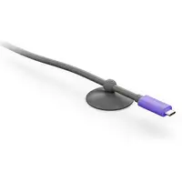 Logitech 952-000195 cable USB USB 3.2 Gen 2 (3.1 Gen 2) 5 m USB C Grafito, Violeta