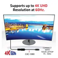 CLUB3D DisplayPort 1.4 a HDMI 2.0b HDR Adpatador Activo