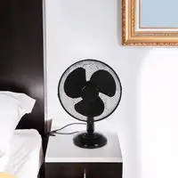 Well Home Ventilador de Mesa, Cabezal Ajustable y 3 Velocidades