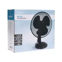 Well Home Ventilador de Mesa, Cabezal Ajustable y 3 Velocidades
