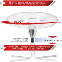 MPM MWP-19 ventilador Blanco