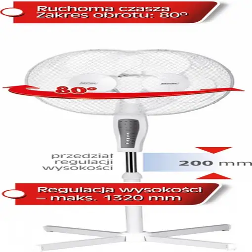 MPM MWP-19 ventilador Blanco