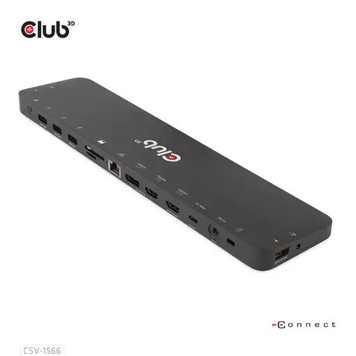 CLUB3D CSV-1566 base para portátil y replicador de puertos Acoplamiento USB 3.2 Ge
