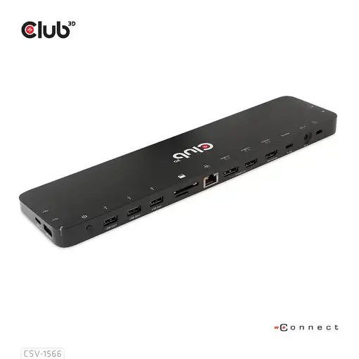 CLUB3D CSV-1566 base para portátil y replicador de puertos Acoplamiento USB 3.2 Ge