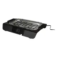 Well Home Barbacoa eléctrica con termostato ajustable y seguridad