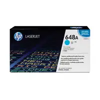 HP Cartucho de tóner original LaserJet 648A cian