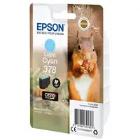 Epson Squirrel Singlepack Light Cyan 378 Claria Photo HD Ink