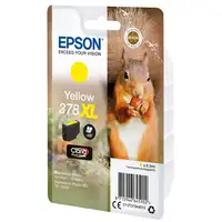 Epson Squirrel Singlepack Yellow 378XL Claria Photo HD Ink