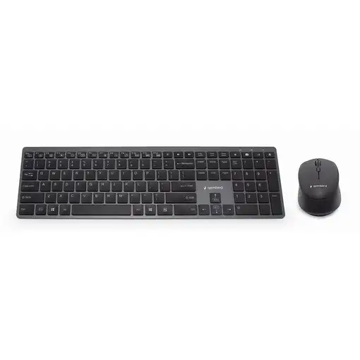 Gembird KBS-ECLIPSE-M500-PT teclado Ratón incluido Universal RF inalámbrico QWERTY