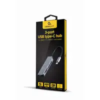 Gembird UHB-CM-CRU3P1U2P2-01 base para portátil y replicador de puertos Alámbrico