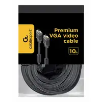 Gembird CC-PPVGA-10M-B cable VGA VGA (D-Sub) Negro