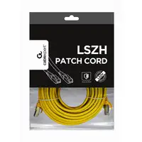 Gembird PP6A-LSZHCU-Y-10M cable de red Amarillo Cat6a S/FTP (S-STP)