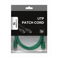 Gembird PP12-1M/G cable de red Verde Cat5e