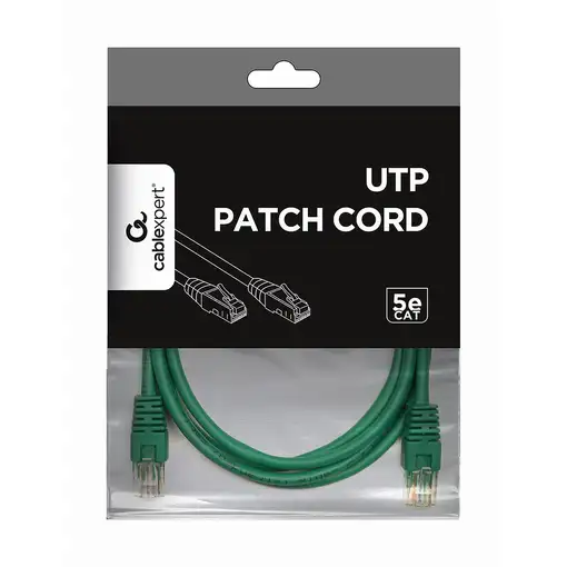Gembird PP12-1M/G cable de red Verde Cat5e