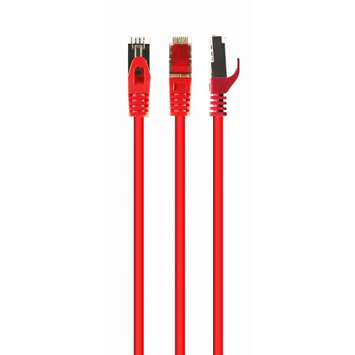Gembird PP6A-LSZHCU-R-0.5M cable de red Rojo 0,5 m Cat6a S/FTP (S-STP)