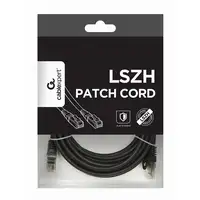 Gembird PP6A-LSZHCU-BK-5M cable de red Negro Cat6a S/FTP (S-STP)