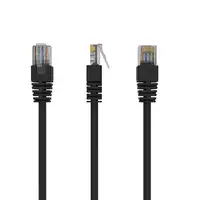 Gembird PP12-3M/BK cable de red Negro Cat5e U/UTP (UTP)