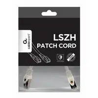 Gembird PP6A-LSZHCU-W-0.25M cable de red Blanco 0,25 m Cat6a S/FTP (S-STP)