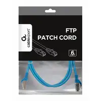 Gembird Patch Cord Cat.6 UTP 1m cable de red Azul Cat6 U/UTP (UTP)