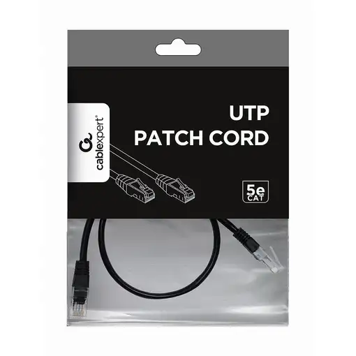 Gembird PP12-0.5M/BK cable de red 0,5 m