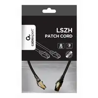 Gembird PP8-LSZHCU-BK-0.5M cable de red Negro 0,5 m Cat8 S/FTP (S-STP)