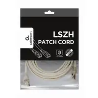 Gembird PP6A-LSZHCU-5M cable de red Gris Cat6 S/FTP (S-STP)